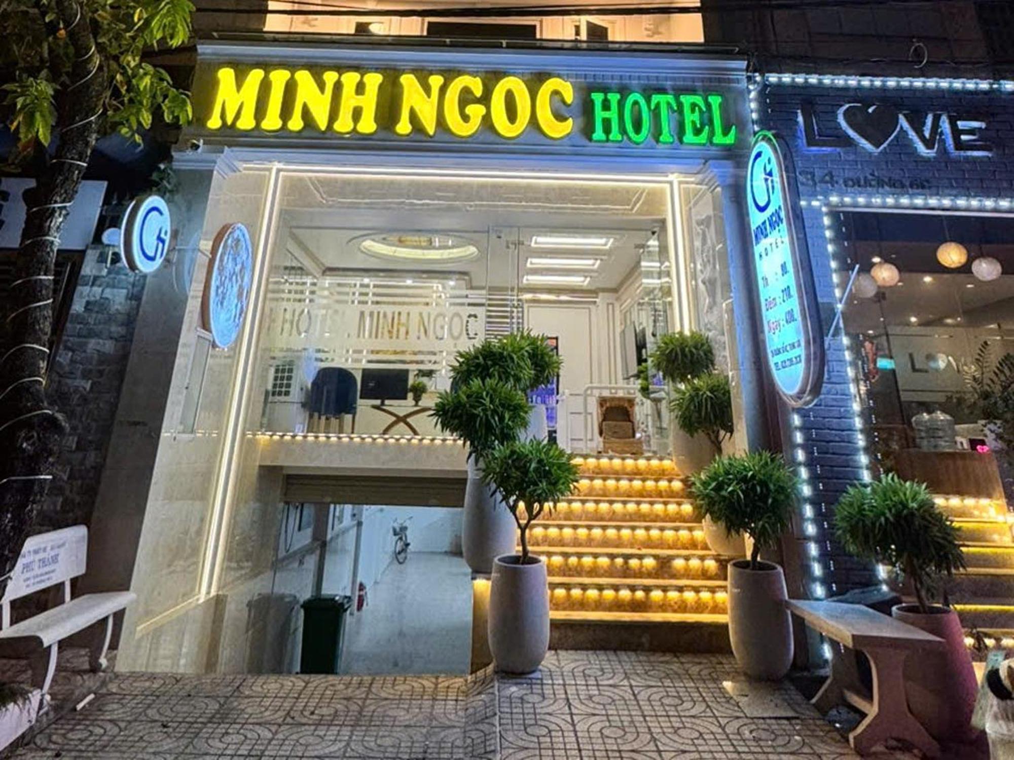 הו צ'י מין סיטי Minh Ngoc Hotel מראה חיצוני תמונה